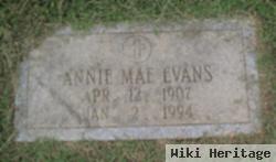 Annie Mae Satterfield Evans