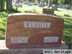 Herman H Wendte