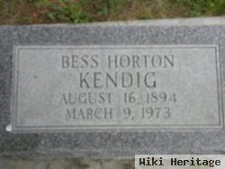 Bess H. Horton Kendig