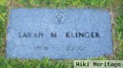 Sarah M Klinger