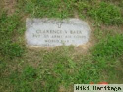 Clarence V Baer