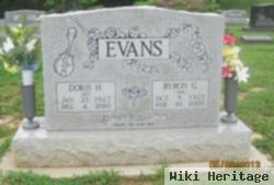 Byron G "gene" Evans