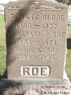 Annie M. Roe