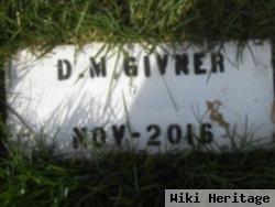 D. M. Givner