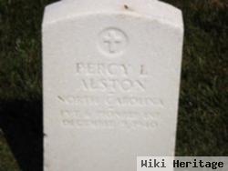 Pvt Percy L Alston