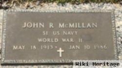 John R Mcmillan