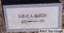 Sarah A Martin