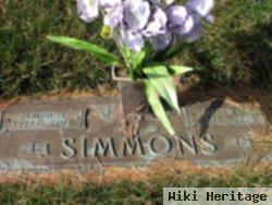 Elmer H Simmons