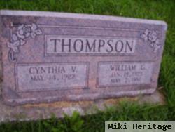 Cynthia V Thompson
