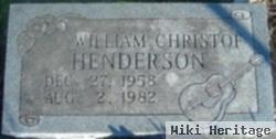 William Christof Henderson