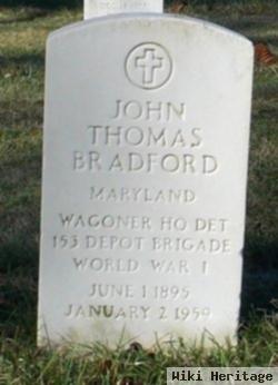 John T Bradford