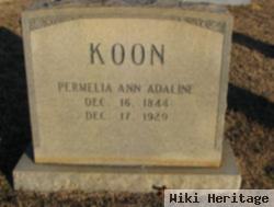 Permelia Ann Adaline Long Koon