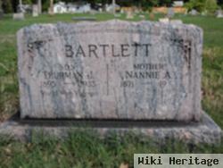 Nancy Ann "nannie" Warren Bartlett