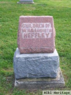 4 Children Of William H & Lucretia Heffley