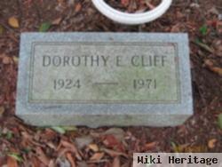 Dorothy E. Metcalfe Cliff