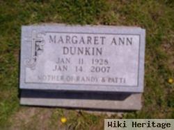 Margaret Ann Smith Dunkin