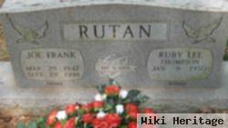 Joe Frank Rutan