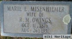 Marie Elizabeth "mattie" Misenheimer Owings