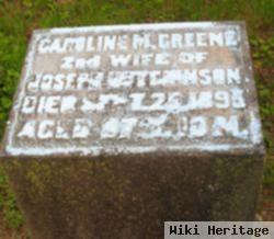 Caroline M Greene Hutchinson