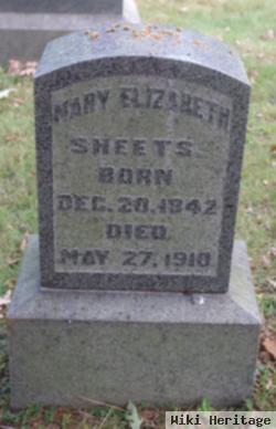 Mary Elizabeth Sheets