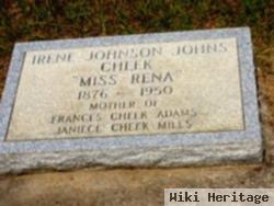 Rena "miss Rena" Johnson Cheek