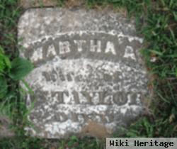 Martha A Taylor