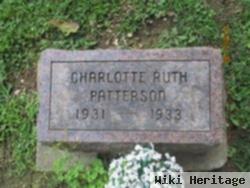 Charlotte Ruth Patterson