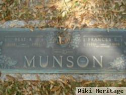 Bert Raymond Munson