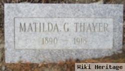 Matilda Marie Gilkey Thayer