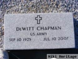 Dewitt Chapman