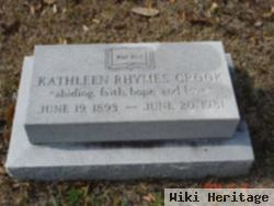 Kathleen Rhymes Crook