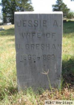 Jessie A. Wells Gresham