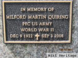 Milford Martin Quiring