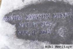 Martha Johnson Mckoy