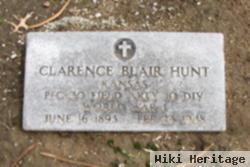 Clarence Elmer Hunt