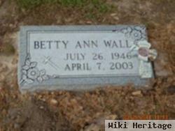 Betty Ann Seals Wall