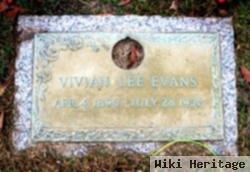 Vivian Lee Wimberley Evans