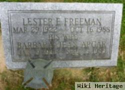 Lester E Freeman