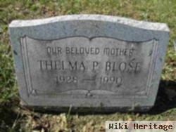 Thelma P Blose
