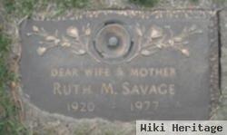 Ruth M Savage