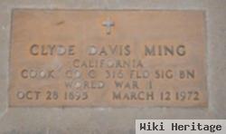 Clyde Davis Ming