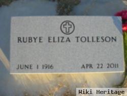 Rubye Eliza Cales Tolleson