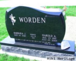 Harold A Worden