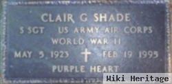 Ssgt Clair Gilbert Shade