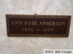 Ann Rose Aspina Anderson