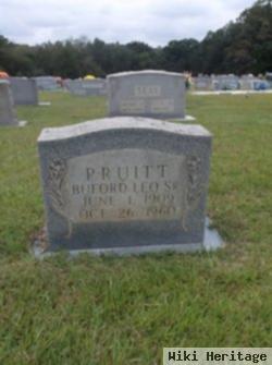 Buford Leo Pruitt, Sr