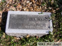 Mildred Dix Boone