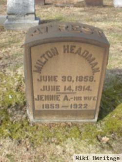 Jennie A. Headman