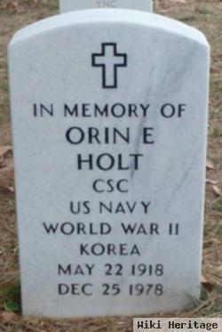 Orin Edwin Holt