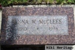 Anna W Haase Mcclees